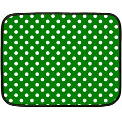 Polka Dots 35 x27  Blanket Back