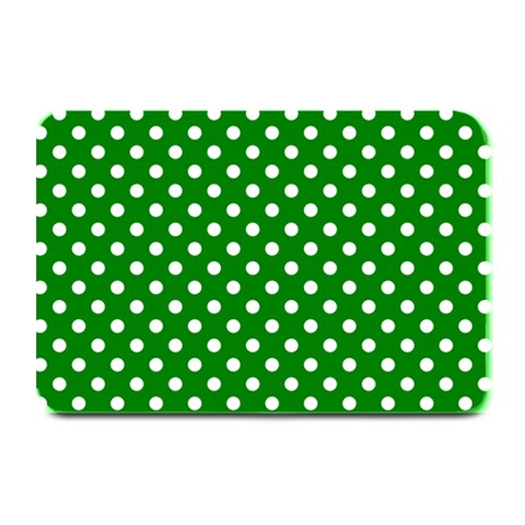 Polka Dots 18 x12  Plate Mat