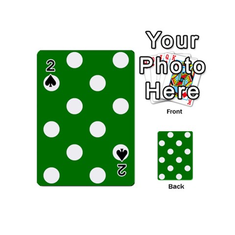 Polka Dots Front - Spade2