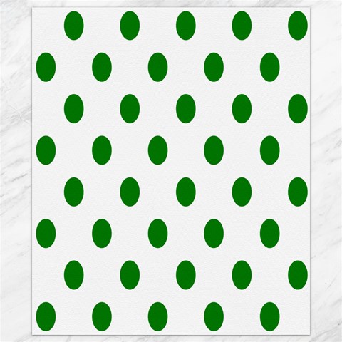Polka Dots 8.15 x9.66  Canvas - 1