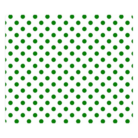 Polka Dots 50 x40  Blanket Front