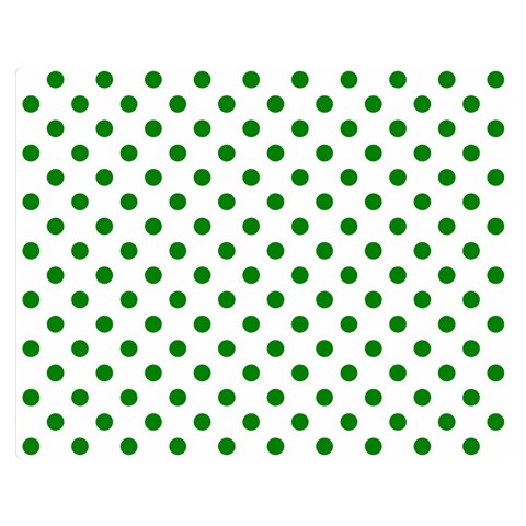 Polka Dots 60 x50  Blanket Front