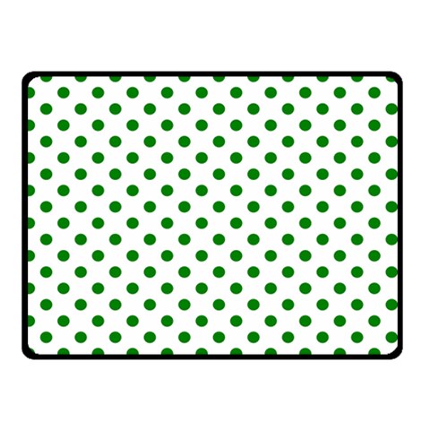 Polka Dots 45 x34  Blanket Back