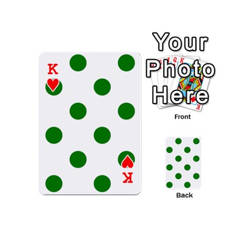 King Polka Dots Front - HeartK