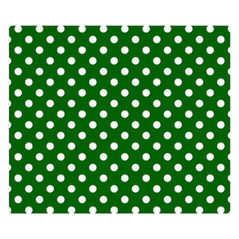 Polka Dots 50 x40  Blanket Back