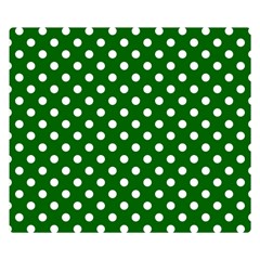 Polka Dots 50 x40  Blanket Back