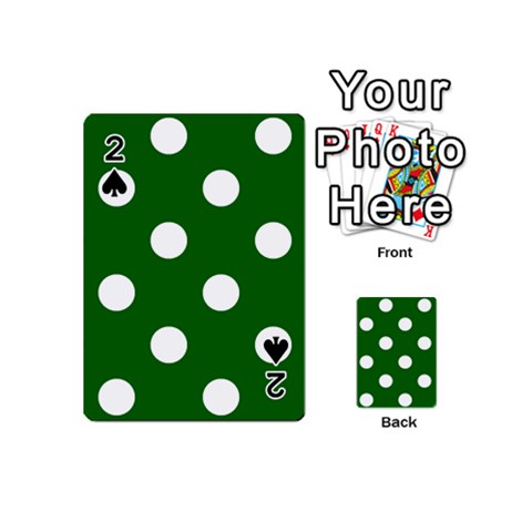 Polka Dots Front - Spade2