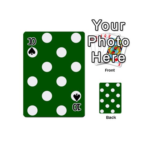 Polka Dots Front - Spade10