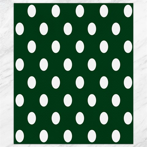 Polka Dots 8.15 x9.66  Canvas - 1
