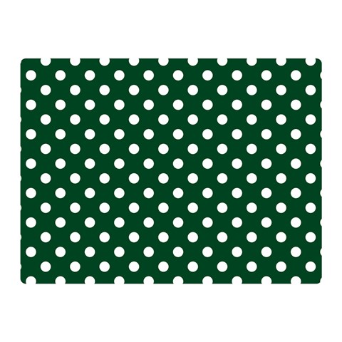 Polka Dots 35 x27  Blanket Front