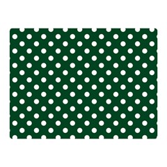 Polka Dots 35 x27  Blanket Back