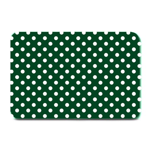 Polka Dots 18 x12  Plate Mat