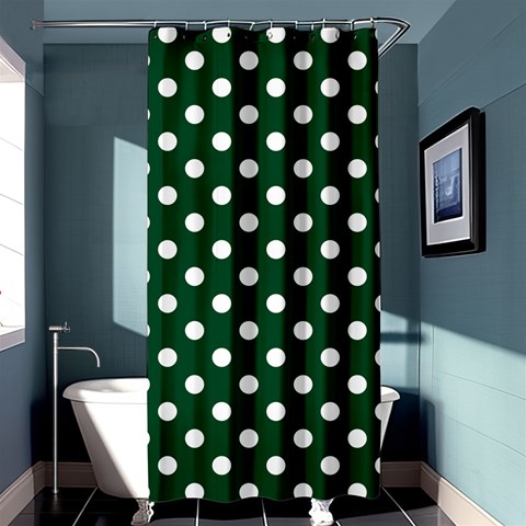 Polka Dots Curtain(36 X72 ) - 33.26 x66.24  Curtain(36 X72 )