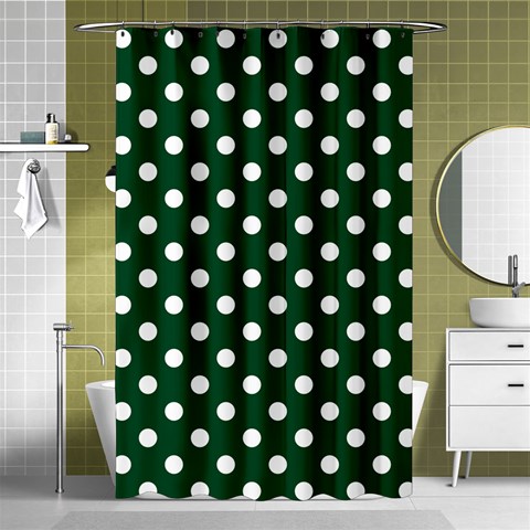 Polka Dots Curtain(48  X 72 ) - 42.18 x64.8  Curtain(48  X 72 )