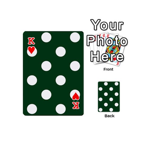King Polka Dots Front - HeartK
