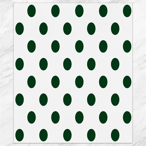 Polka Dots 8.15 x9.66  Canvas - 1