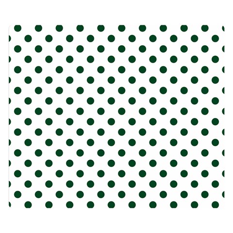 Polka Dots 50 x40  Blanket Front