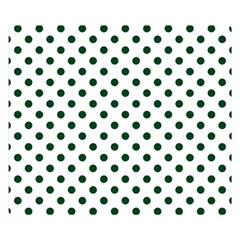 Polka Dots 50 x40  Blanket Back