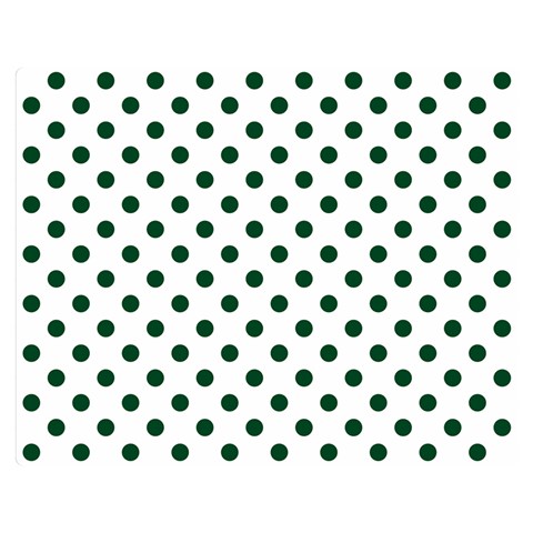 Polka Dots 60 x50  Blanket Front