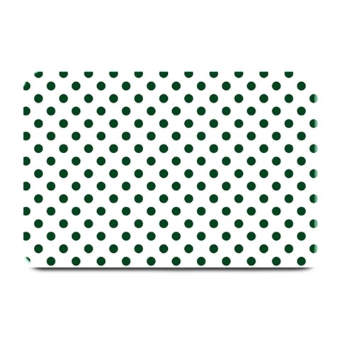 Polka Dots 18 x12  Plate Mat