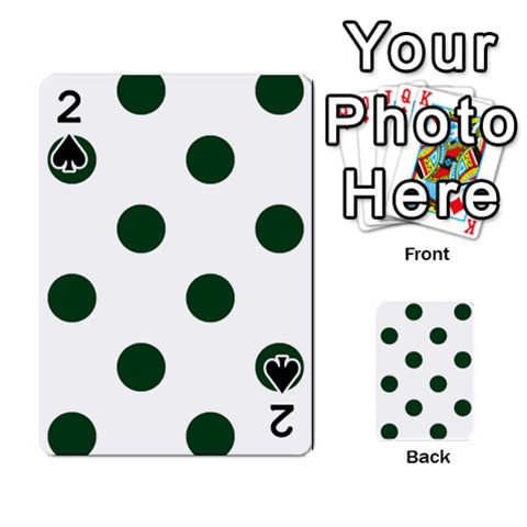 Polka Dots Front - Spade2