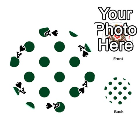 Ace Polka Dots Front - SpadeA