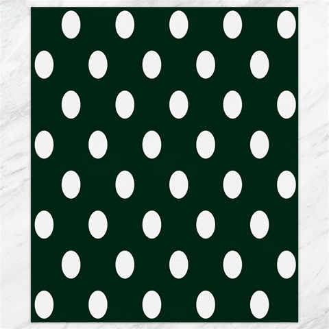 Polka Dots 8.15 x9.66  Canvas - 1