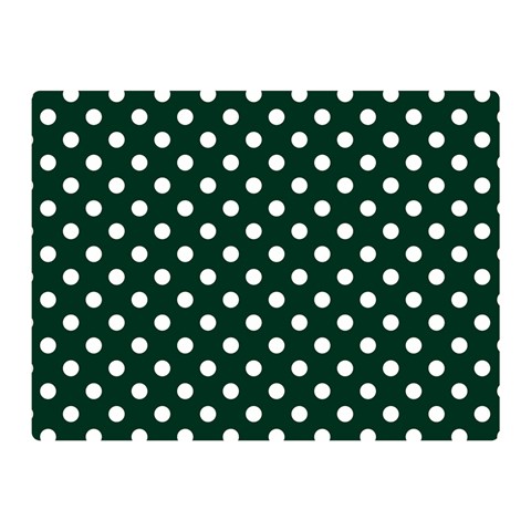 Polka Dots 35 x27  Blanket Front