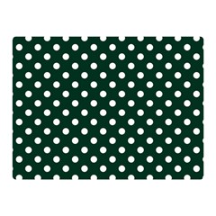 Polka Dots 35 x27  Blanket Back
