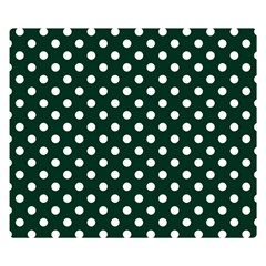 Polka Dots 50 x40  Blanket Back