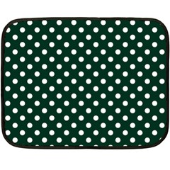 Polka Dots 35 x27  Blanket Back