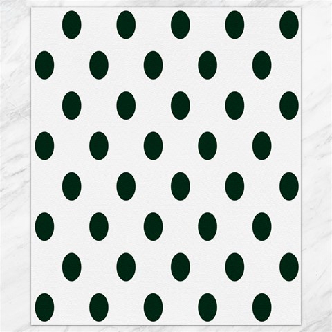 Polka Dots 8.15 x9.66  Canvas - 1
