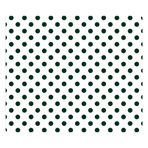 Polka Dots 50 x40  Blanket Front