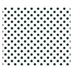 Polka Dots 50 x40  Blanket Back