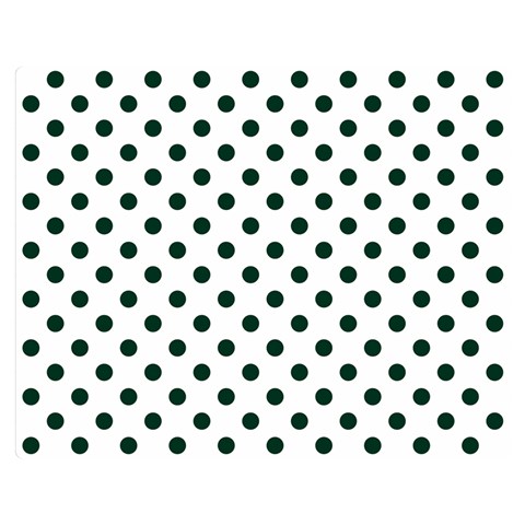 Polka Dots 60 x50  Blanket Back