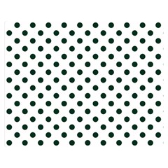 Polka Dots 60 x50  Blanket Back