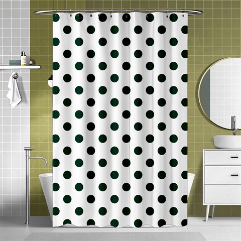 Polka Dots Curtain(48  X 72 ) - 42.18 x64.8  Curtain(48  X 72 )