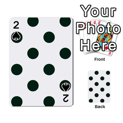 Polka Dots Front - Spade2