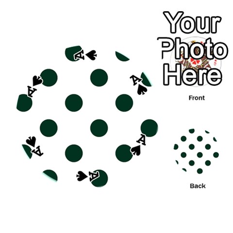 Ace Polka Dots Front - SpadeA
