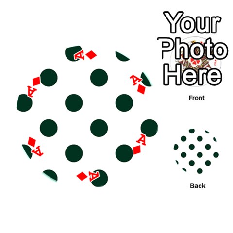 Ace Polka Dots Front - DiamondA