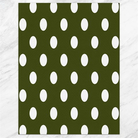 Polka Dots 17.8 x23.08  Canvas - 1