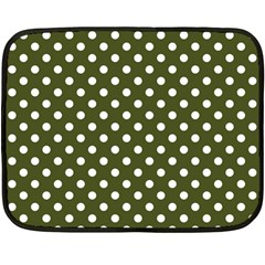 Polka Dots 35 x27  Blanket Back
