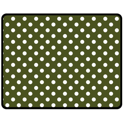 Polka Dots 60 x50  Blanket Front
