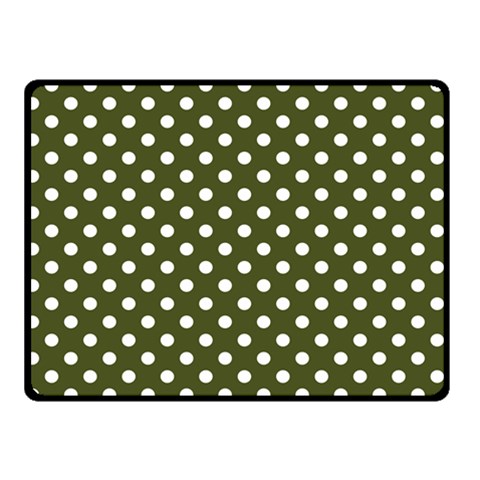 Polka Dots 45 x34  Blanket Front