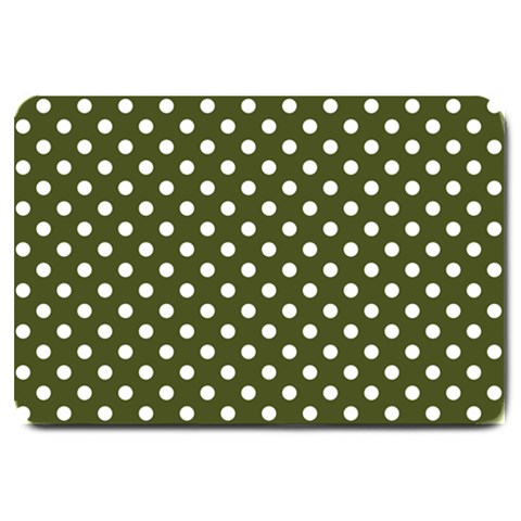 Polka Dots 30 x20  Door Mat
