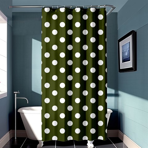 Polka Dots Curtain(36 X72 ) - 33.26 x66.24  Curtain(36 X72 )