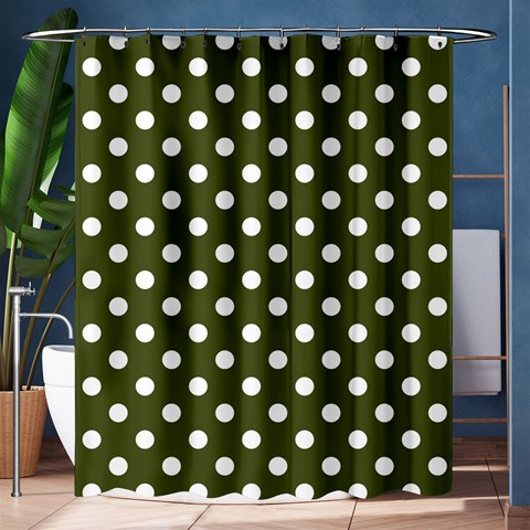 Polka Dots 60 x72  Curtain