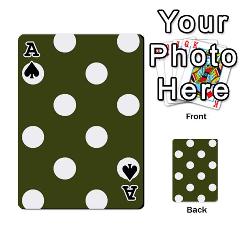 Ace Polka Dots Front - SpadeA
