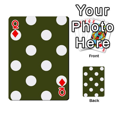 Queen Polka Dots Front - DiamondQ