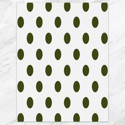 Polka Dots 17.8 x23.08  Canvas - 1